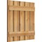 Ekena Millwork Spaced Board-n-Batten Shutters, Rough Sawn Western Red Cedar, 28 7/8W x 29H, PR RBS06S29X029RWR - alternate 4